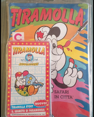 Vhs in blister con giornalino "Tiramolla"