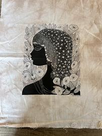 Stampa Batik su cotone Haidi Lange