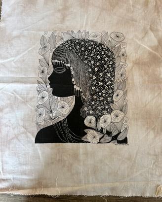 Stampa Batik su cotone Haidi Lange