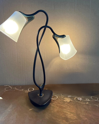 Lampada Vintage in ottone anticato Made in Italy