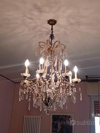 Lampadario a goccia vintage 