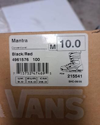 Scarponi snowboard Vans