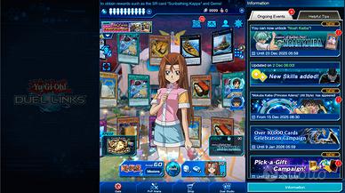 Account Yugioh duel links (Nibiru + Infinite imp)