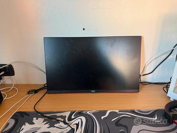 Monitor 240hz 1080p AOC 23.8 pollici