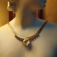 Collier oro elegante vintage 