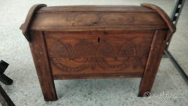 Madia abruzzese in noce vintage