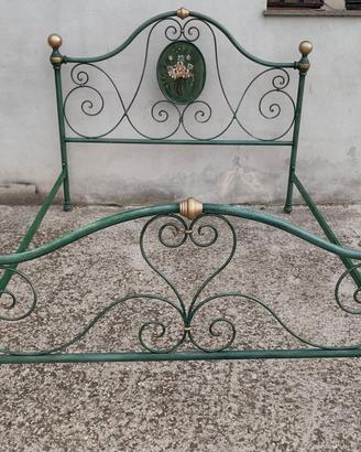 Letto Matrimoniale Vintage Ferro Battuto