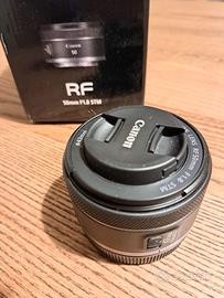 Canon 50 mm 1.8 RF in garanzia