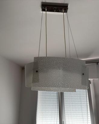 Lampadario vetro
