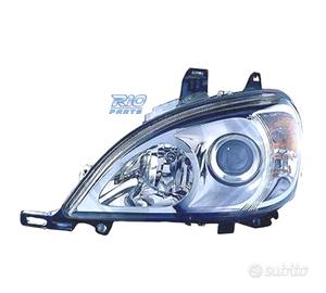 FANALE SINISTRO MERCEDES ML W163 01-05 CROMATO