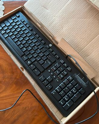 Tastiera  HP con cavetto nuova nella sua scatola