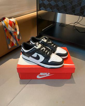 Nike Dunk Low Bianco Nero Panna Sneakers EU44