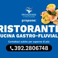Ristorante cucina gastro-fluviale Rif. PR792