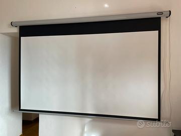 schermo motorizzato Cm 220x124 cm home cinema