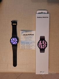 Samsung watch 6 wifi 40mm nero