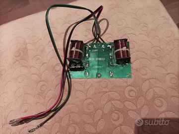 filtro crossover per subwoofer a doppia bobina