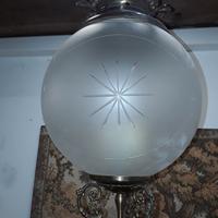 lampadario antico in ottone