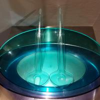 INSALATIERA/PIATTO DA PORTATA TUPPERWARE + POSATE