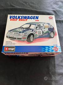 Modellino auto - bBurago - Volkswagen golf rally