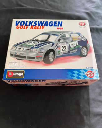 Modellino auto - bBurago - Volkswagen golf rally
