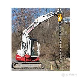 Trivella per escavatore 25 / 50 q.li