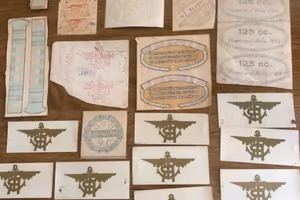 Decalco per moto epoca originali