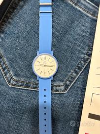 Orologio Ops object petite azzurro