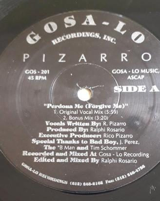Vinile 45 giri Pizarro - Perdona me (forgive me)