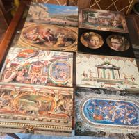 Set di 8 poster Palazzo Farnese e Villa Medici