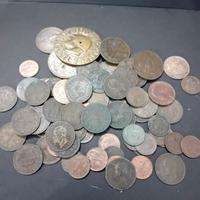 lotto grande 78 monete centesimi Re 