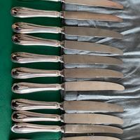 12 coltelli argento. Calegaro nuovi msi usati