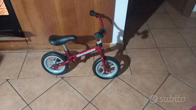 bicicletta senza pedali per bimbi 