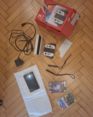 Nintendo Switch Bianca Oled