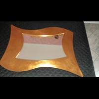 Speccho foglia oro