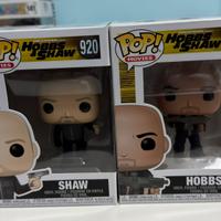 Hobbs & Shaw n.921-920-FunkoPop OttimoStato