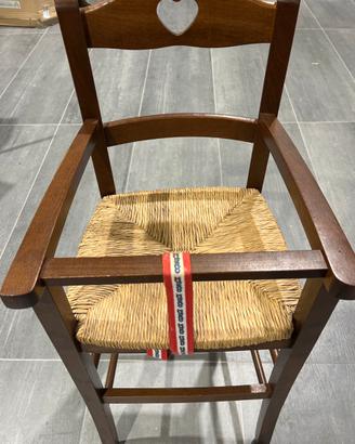 Seggiolino pappa legno