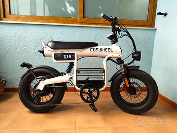 BICI ELETTRICA SUPER ACCESSORIATA coswhell t16
