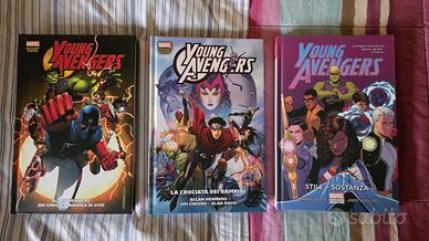 FUMETTI MARVEL YOUNG AVENGERS SERIE COMPLETA