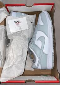Nike Dunk Low Grigio Bianco 38.5 Nuove