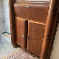 Sideboard credenza anni 50 stile jukebox Wurlitzer