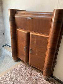 Sideboard credenza anni 50 stile jukebox Wurlitzer