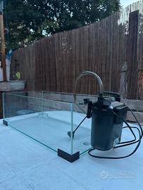 Acquaterrario e filtro