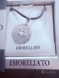 collana Morellato da uomo acciaio-caucciù