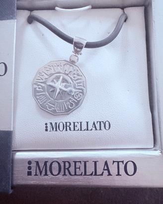collana Morellato da uomo acciaio-caucciù