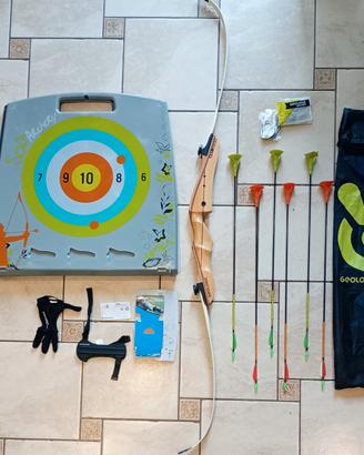 Set tiro con l'arco Geologic Club 500 completo 