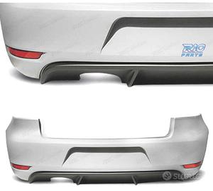 PARAURTI POSTERIORE VOLKSWAGEN VW GOLF 6 LOOK GTI