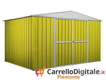 Box in lamiera di Acciaio 360x260cm 9mq giallo