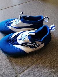 Scarpe da spiaggia Beachwalker Cressi bambino tagl
