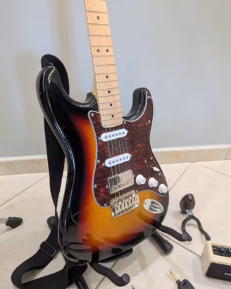 Chitarra Elettrica Donner DST-152s con accessori
