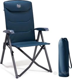 TIMBER RIDGE Sedia da Campeggio Pieghevole Schie